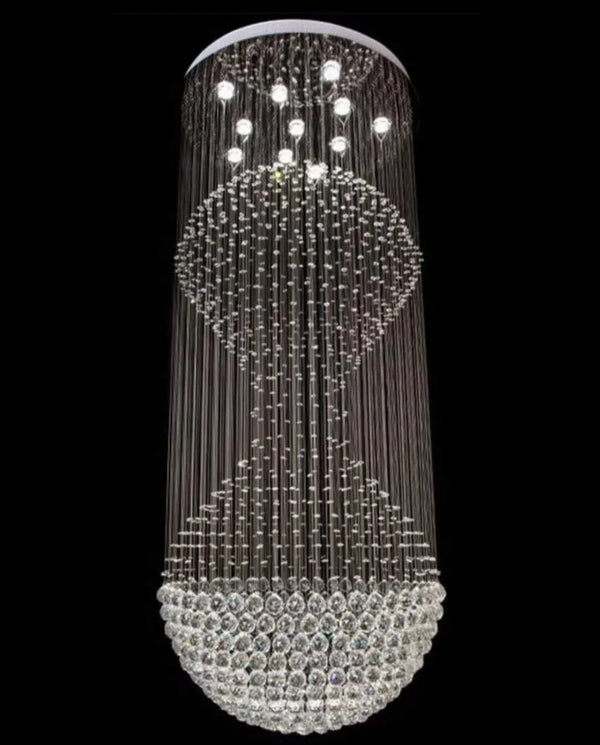 Front view of Sabina pendant ceiling light in a stylish interior