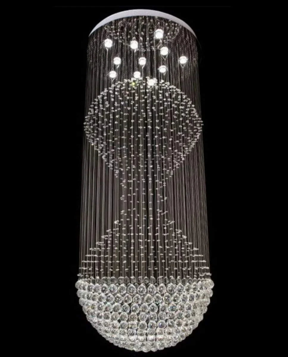 Front view of Sabina pendant ceiling light in a stylish interior