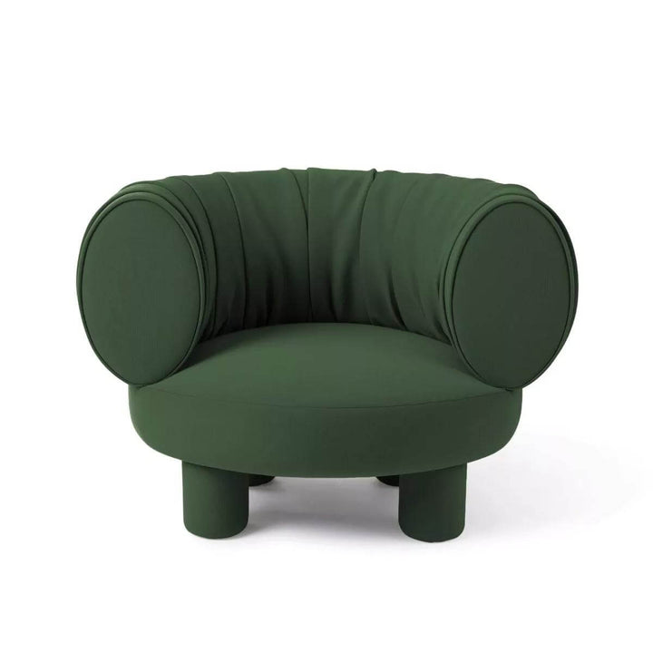 Green Sumo armchair in Australia featuring bold, modern design and comfortable seating