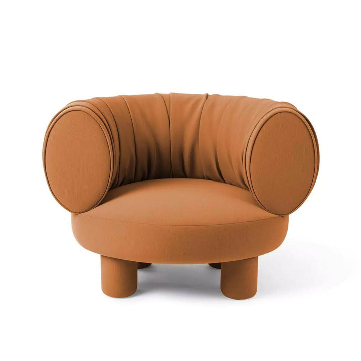 Front view of Sumo armchair in Australia showcasing bold design and plush comfort