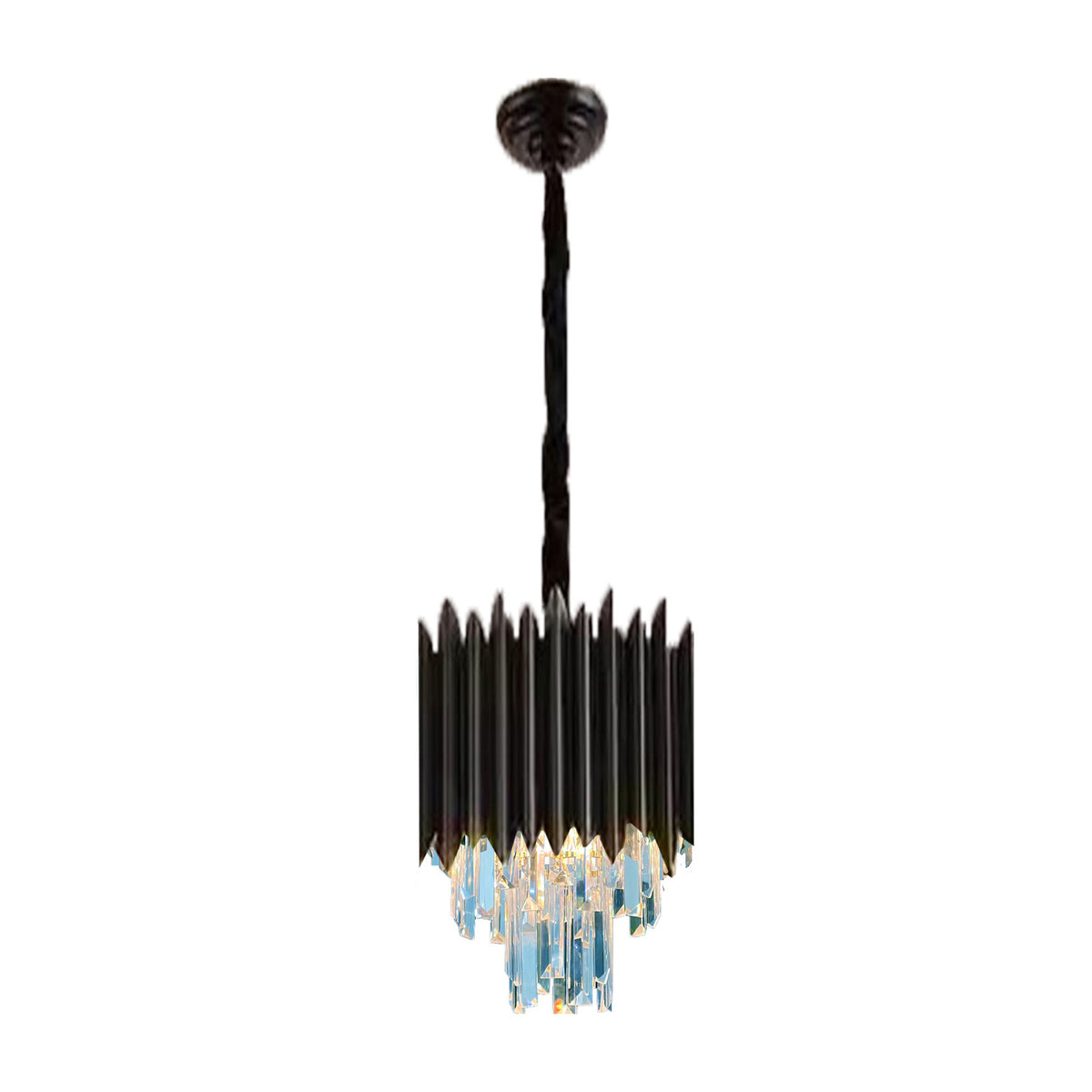 Front view of Tara 3P 1043 gold pendant bar light for modern Australian interiors