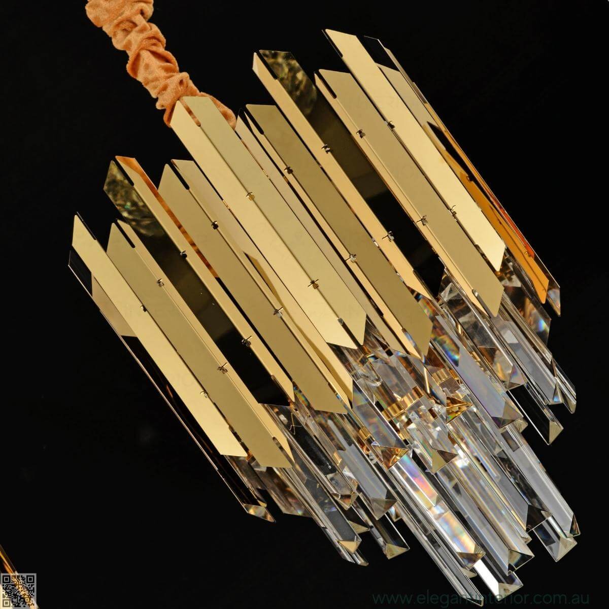 Tara 3P 1043 Gold Pendant Bar Light – Elegant Modern Lighting for Australian Interiors