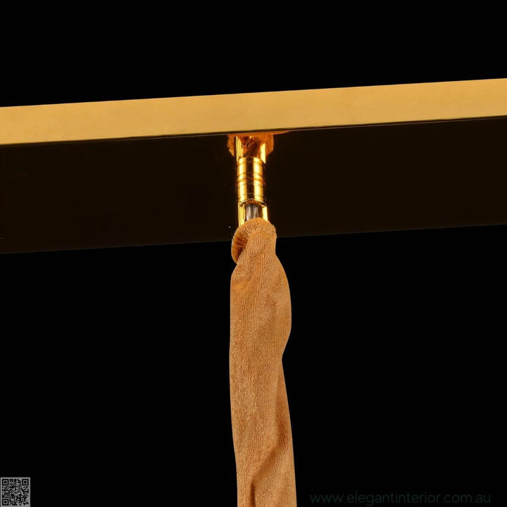 TARA 3Pc gold ceiling fixture by Lux Decor Australia with elegant modern lighting design